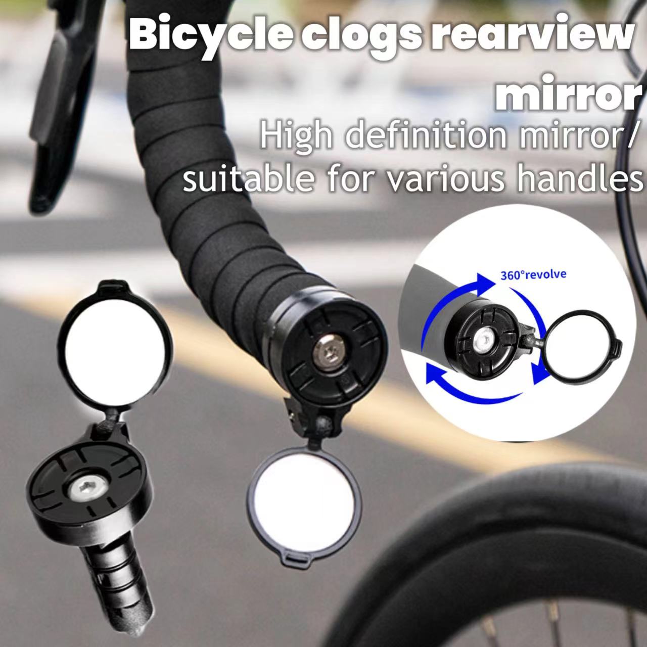 Mountain Biking Definition - Rétroviseur de vélo, miroir convexe en