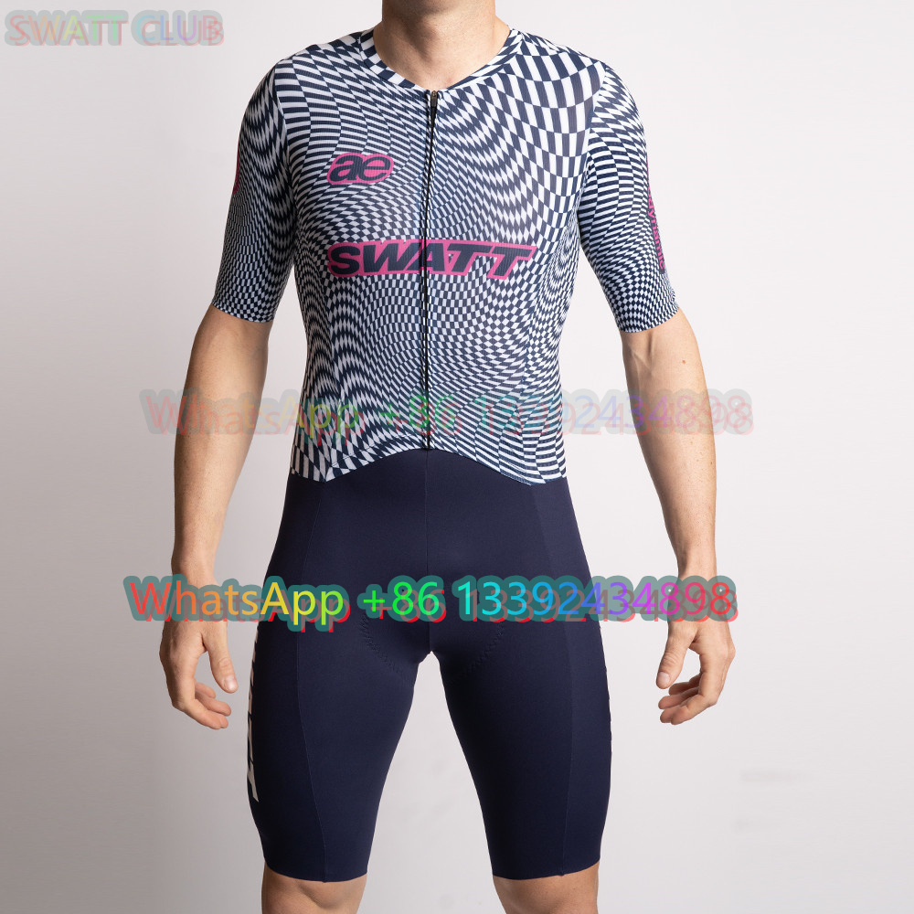 Mountain Biking Clothes - SWATT CLUB-Combinaison TriDuvet à vaccage Rapide