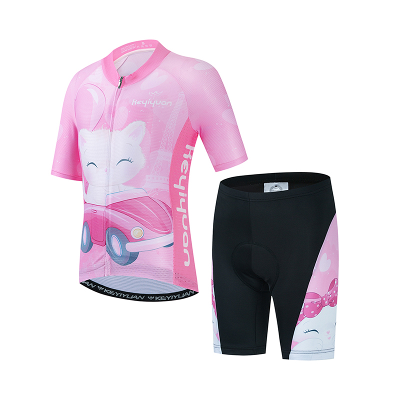 Mountain Biking Clothes - KEYIYUAN enfants cyclisme sur route maillot