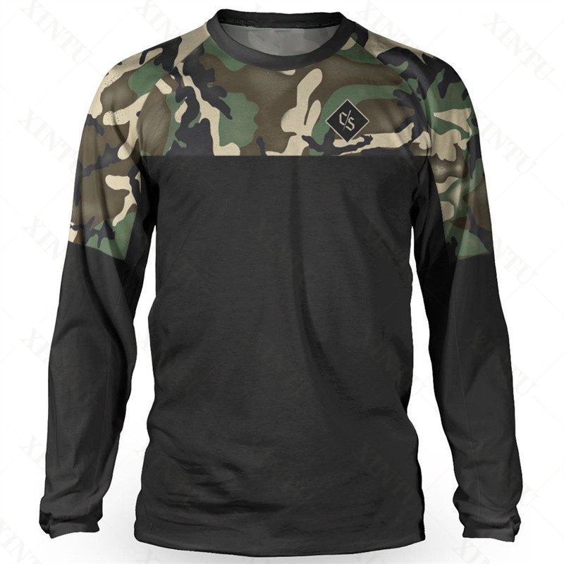 Mountain Biking Clothes - Maillot ample pour hommes, combinaison de