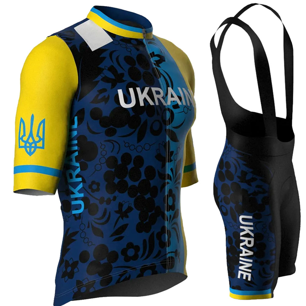 Mountain Biking Clothes - Ensemble Maillot et Cuissard Cycliste Équipe