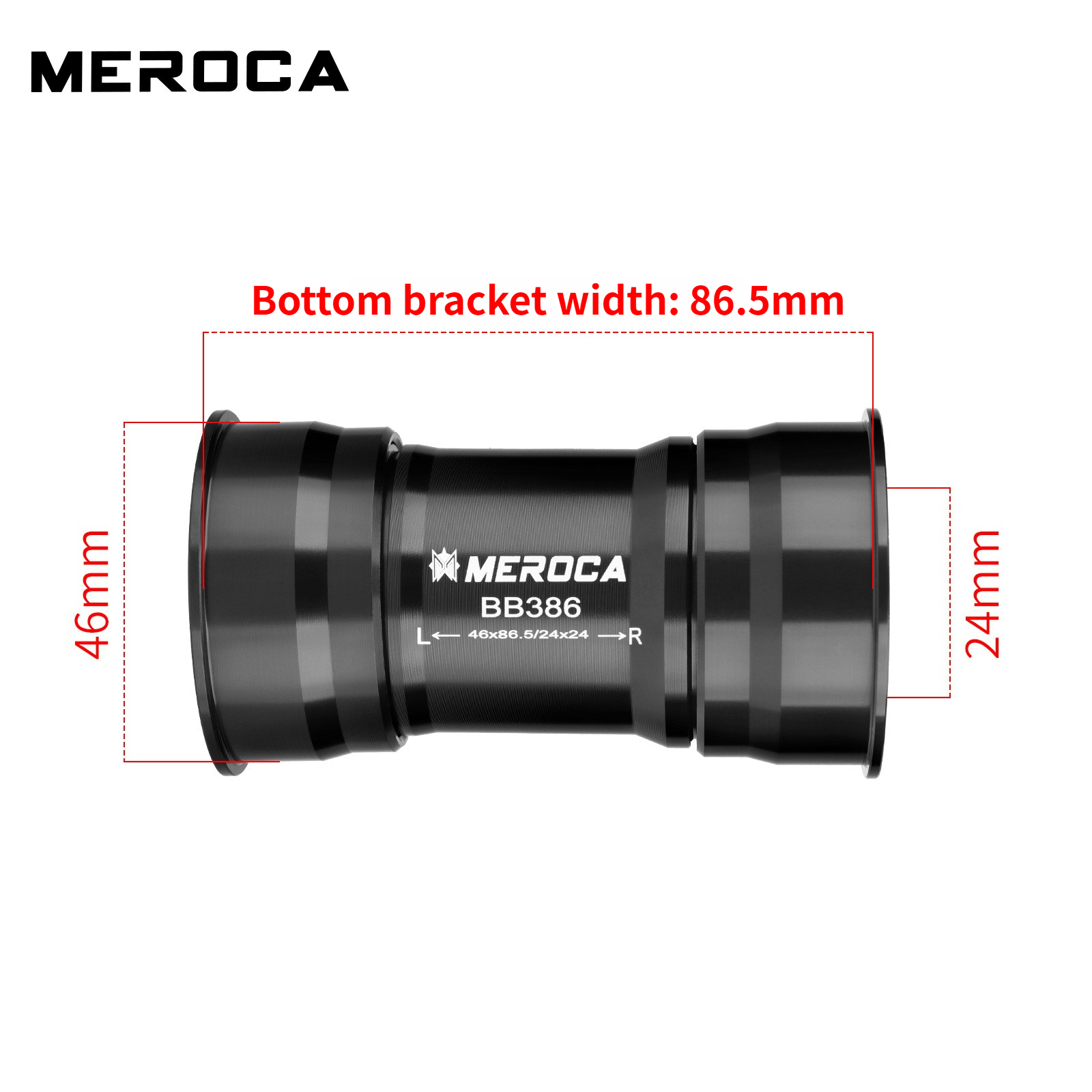 Boîtier de pédalier MEROCA bb3 - Bottom Bracket Press avis et prix
