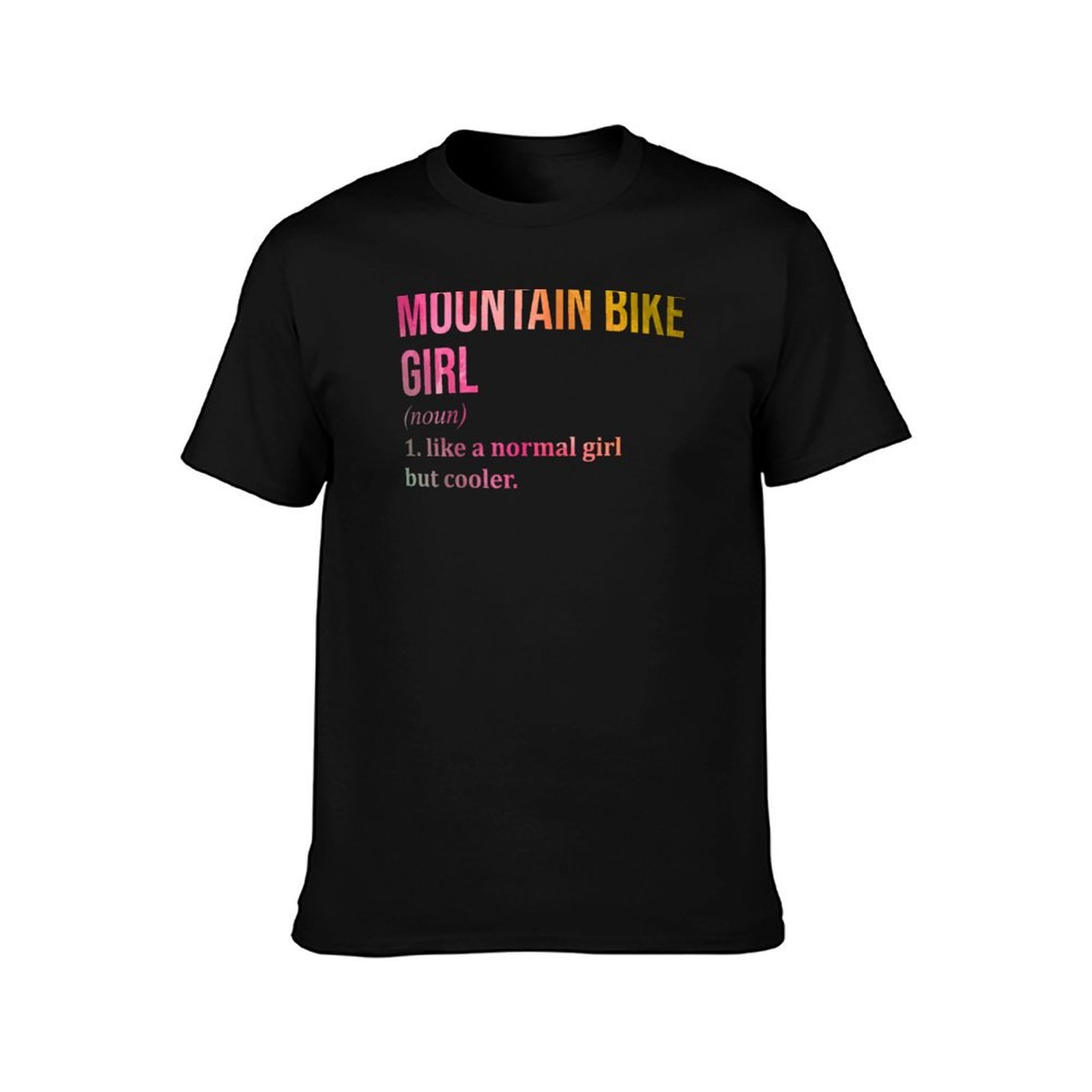 T-shirt Mountain Bike Girl Def - Mountain Biking Definition avis et prix